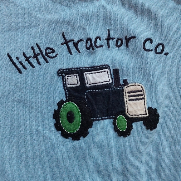 2008 guc/play tractor/car rompers 2T - Picture 2 of 16